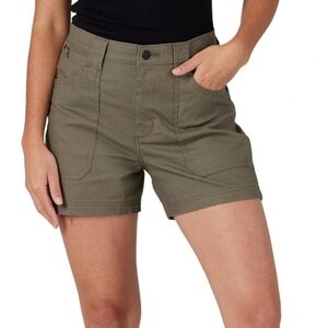 Wrangler ATG Shorts, Linen, Green Size 8